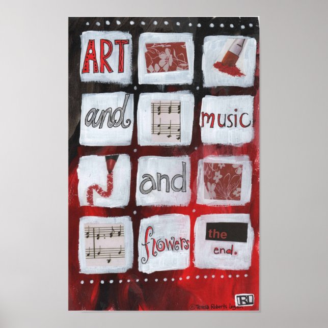 Art and Music Poster (Front)