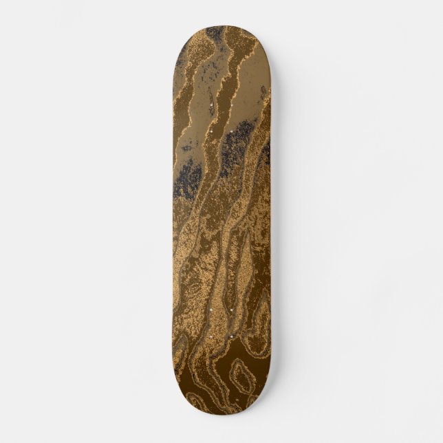 Art animal fur 5 skateboard (Front)