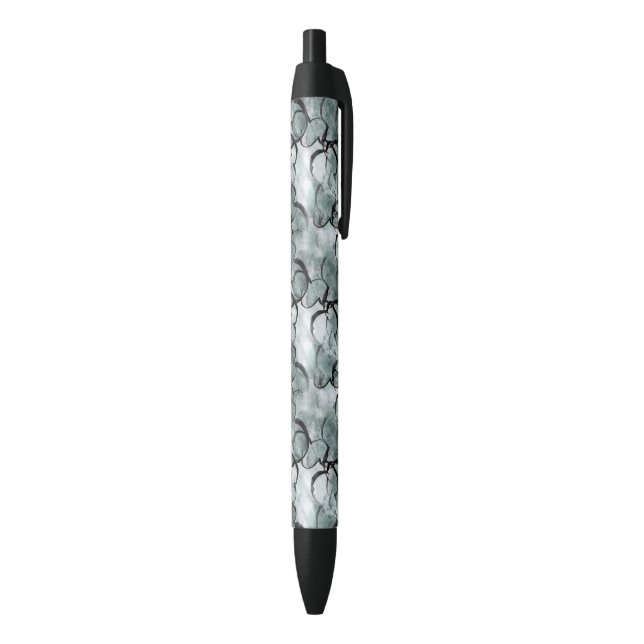 art avant-garde grey, black hand paint ink pen (Bottom (Vertical))