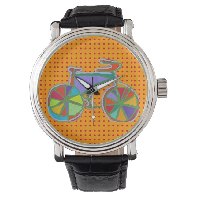 art bike time sportive hour watch (Front)