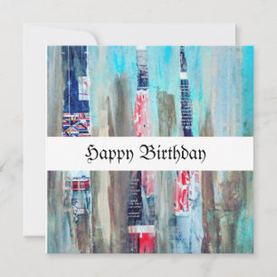 Art Birthday Card