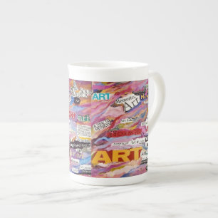 Art Bone China Mug