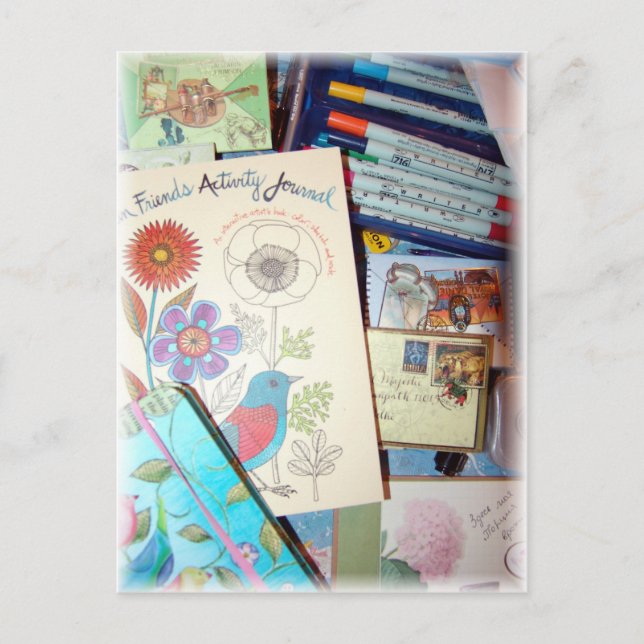 Art Book Inspiration Postcard (Front)