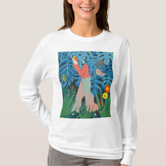 Art, Book Lady. T-Shirt