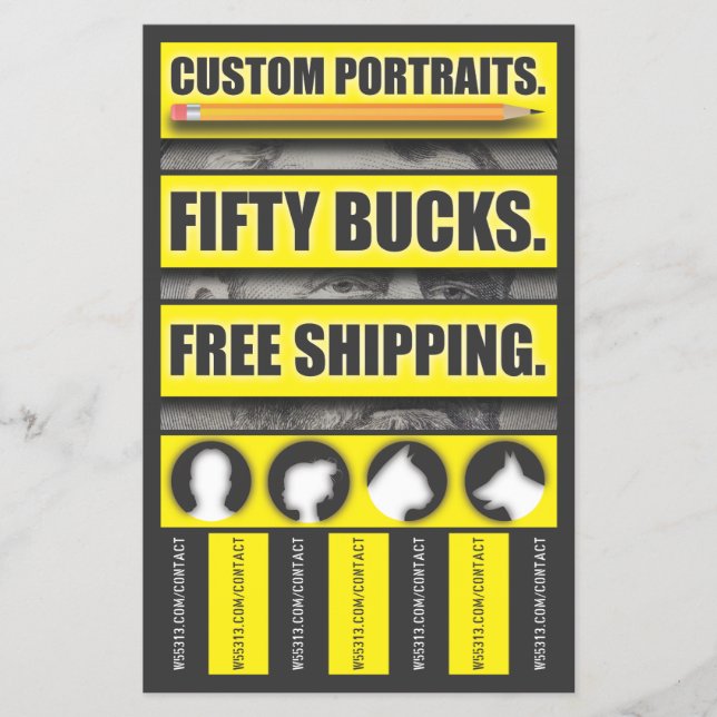 Art bulletin flyer (Front)