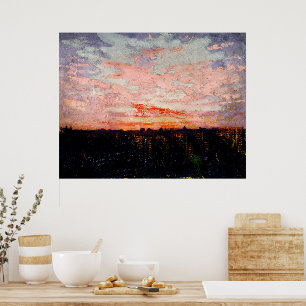 Art by Abbott Handerson Thayer Captivating Sunrise Poster