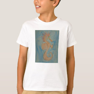 Art by Children, Hippocampus, Seahorse, Shirt