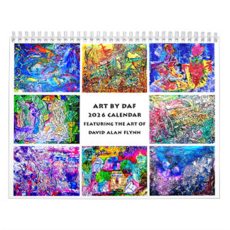 ART BY DAF 2026 CALENDAR 2