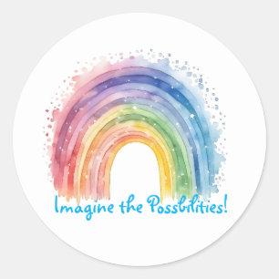 Art By Debi, Rainbow Sticker