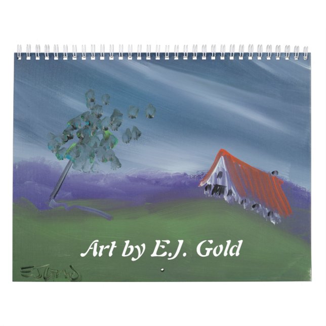 Art by E.J. Gold Calendar (Cover)