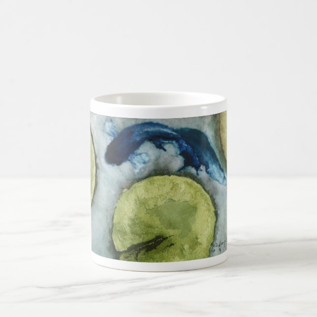 Art by Heather Betta Amongst the Lilypads mug 11oz (Center)