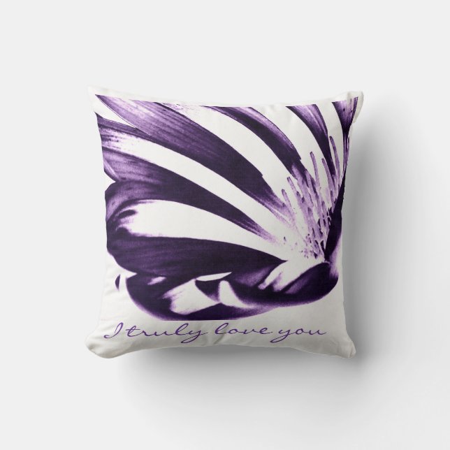Art by Heather Purple Passion, Throw Pillow (Front)