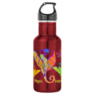 Art by Micheal Dragons Water Bottle