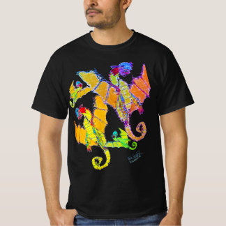 Art by Micheal Raglan Dragon Shirt black