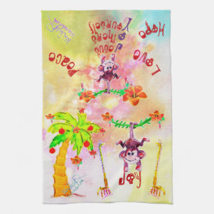 Art by Micheal Zion Joy Kitchen Towels