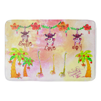 Art by Micheal Zion & Stretch Bath Mat