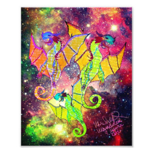 Art by Micheals Dragons Photo  Print