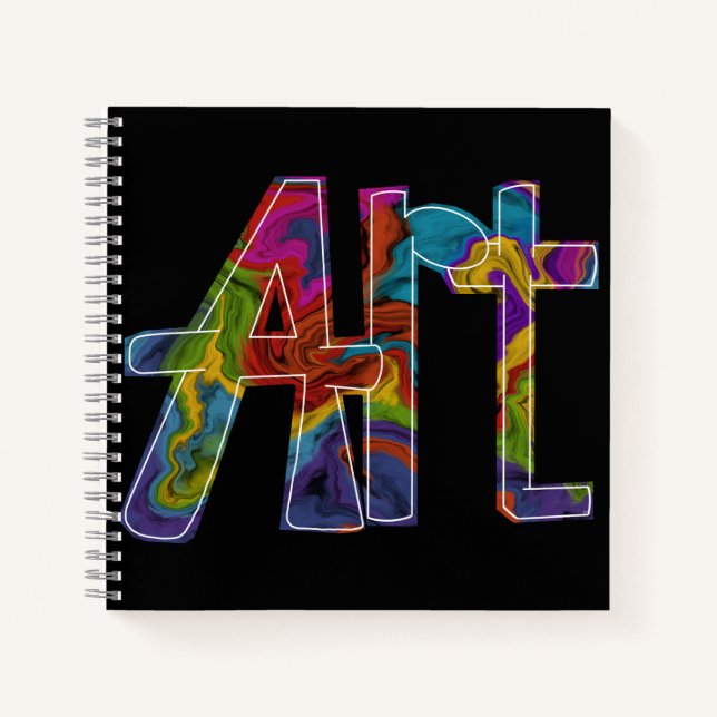 ART by Orchid 2 Notebook (Front)