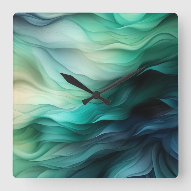 Art Canvas 335 Square Wall Clock (Front)