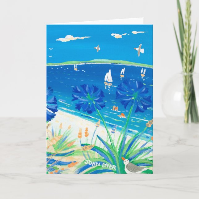 Art Card: Having a Dip, Pentle Bay Card (Front)