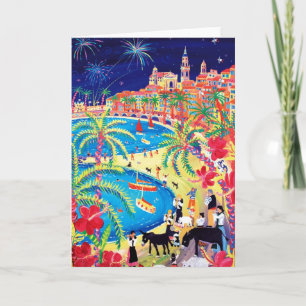 Art Card: Magical Mountain Music, Menton Holiday Card