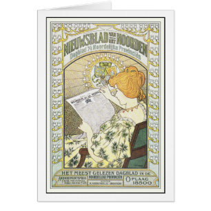 Art Card: Mucha: Vintage Advertising Art: Dutch Ne