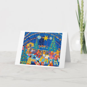 Art Card: Skating under the Starlight, Eden Holiday Card