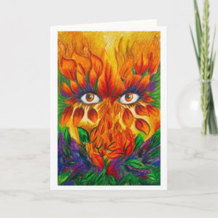 Art Card: "Time Watches Us: Fall" Card