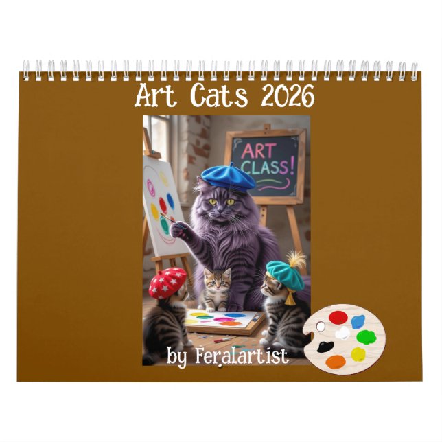 Art Cats Calendar (Cover)