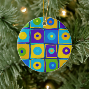 Art Ceramic Tree Decoration