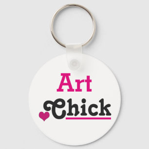 Art Chick Key Ring