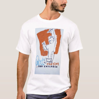 Art Classes For Children 1940 WPA T-Shirt