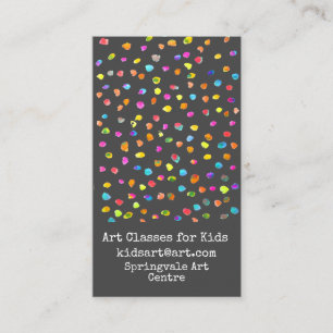 Art Classes for Kids business Card