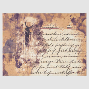 Art Collage 13 Background 17x23 Decoupage Tissue Paper