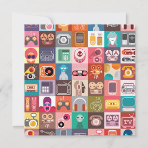 Art Collage   Invitation