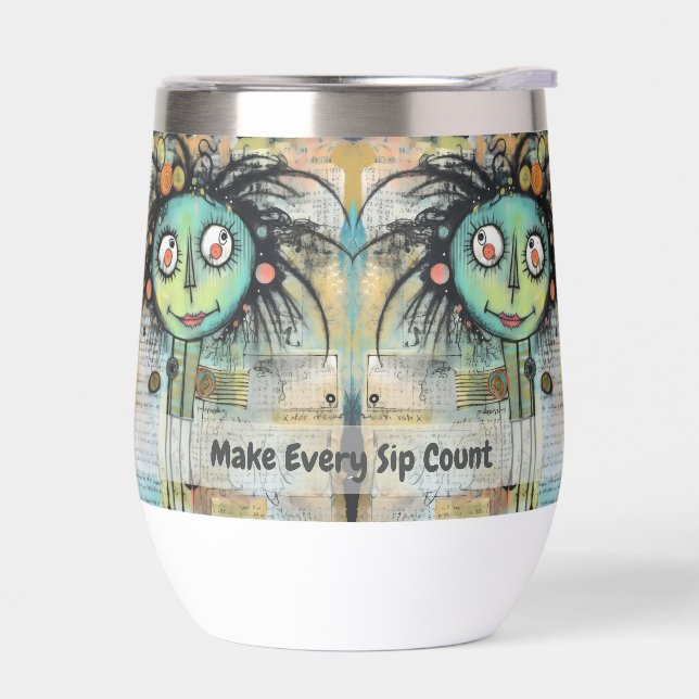 Art collage lady 10 (Left)