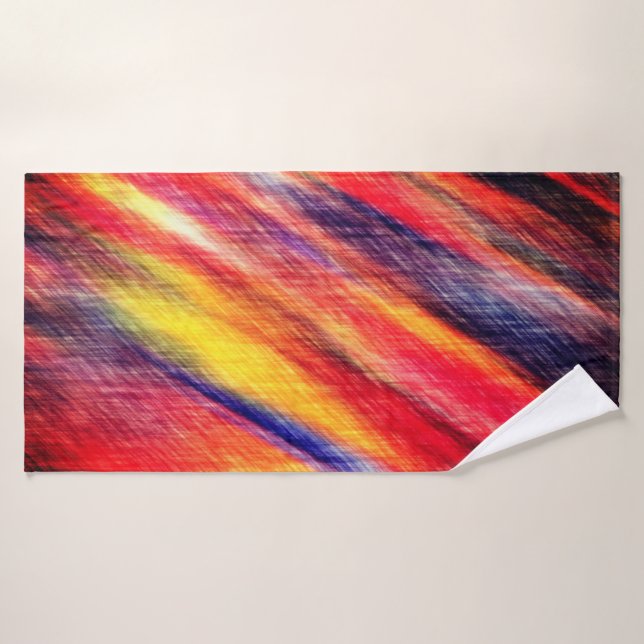 Art Colours Bath Towel (Bath Towel)