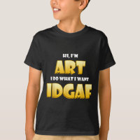 Art Costume IDGAF Funny Meme Halloween Costume for