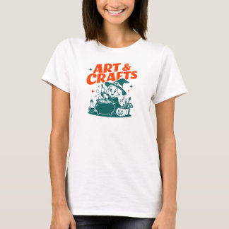 Art & Crafts Witch Halloween Potion Graphic T-Shirt