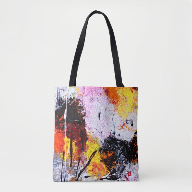 Art Custom All-Over-Print Tote Bag (Front)