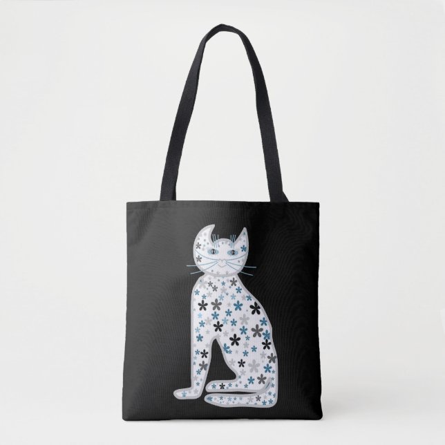 Art ,Cute Cat Clipart Tote Bag (Front)