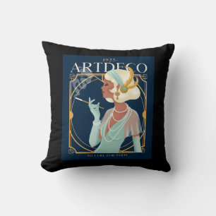 Art Deco 1925 Cushion