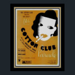 Art Deco 1934 Cotton Club Parade Poster<br><div class="desc">1934,  Art Deco,  sheet music cover for  Ill Wind "Cotton Club Parade."</div>