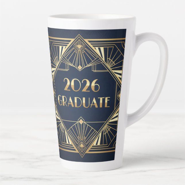 Art Deco 2026 Graduate Mug (Right)