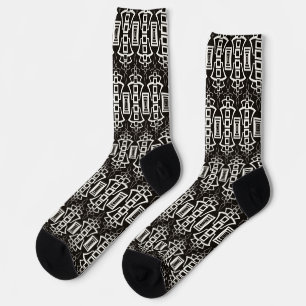 art deco 2 socks