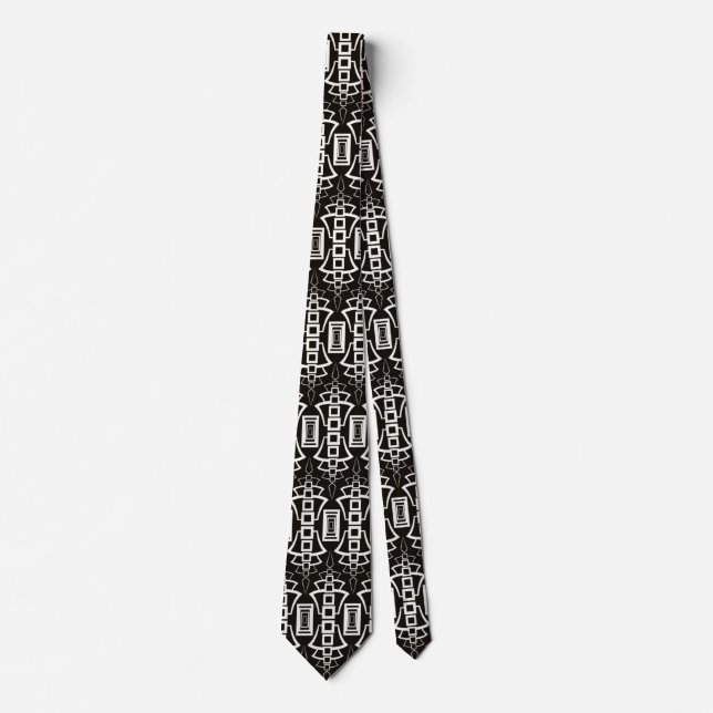art deco 2 tie (Front)