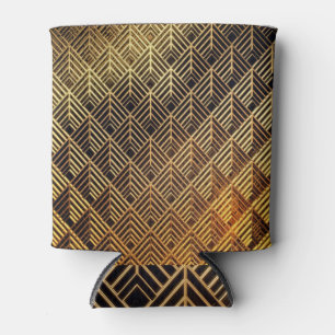 Art Deco: 3D Fashion Background. Can Cooler