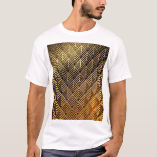 Art Deco: 3D Fashion Background. T-Shirt