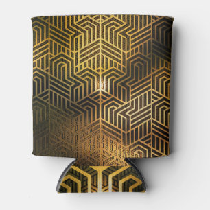 Art Deco 3D Illustration, Advertisement Wallpaper. Can Cooler