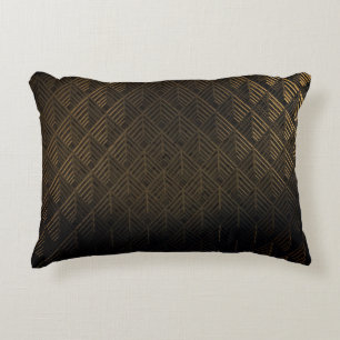 Art Deco 3D Illustration Background Decorative Cushion